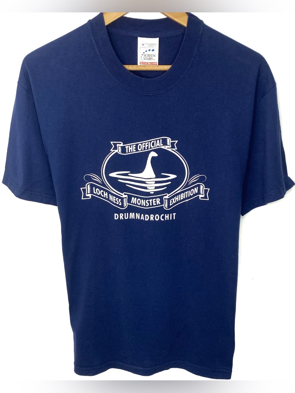 Vintage Official Loch Ness Monster Exhibition in Drumnadrochit Scotland T Shirt